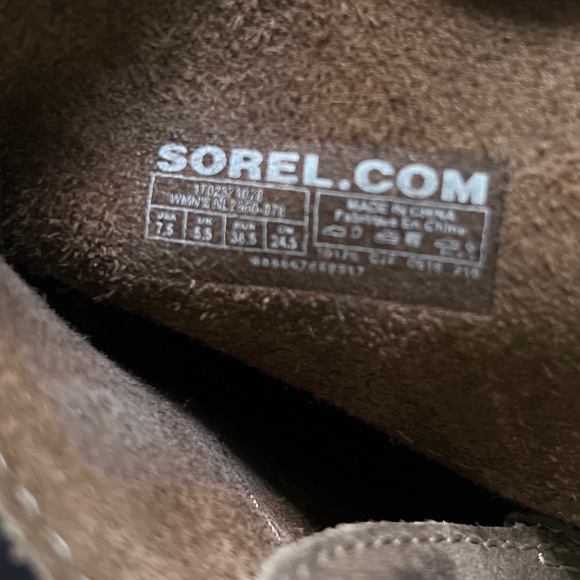 Sorel Addington Lace-Up Ankle Boots Size 7.5 Excellent Used Condition - Picture 6 of 6